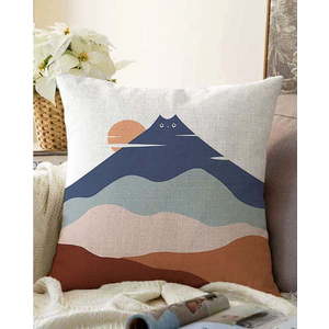 Povlak na polštář s příměsí bavlny Minimalist Cushion Covers Kitty Hill, 55 x 55 cm obraz