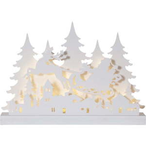 Bílá světelná dekorace s vánočním motivem Grandy – Star Trading obraz
