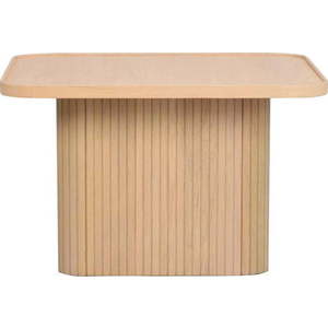 Přírodní odkládací stolek z dubového dřeva Rowico Sullivan, 60 x 60 cm obraz