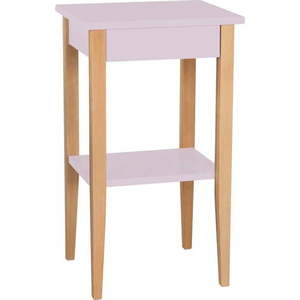 Růžový odkládací stolek Ragaba Entlik obraz