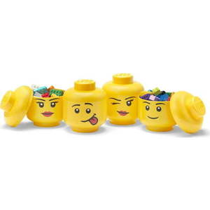 Plastové dětské úložné boxy v sadě 4 ks Multi-Pack - LEGO® obraz