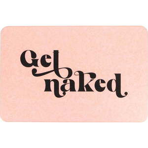 Světle růžová koupelnová předložka 39x60 cm Get Naked – Artsy Doormats obraz