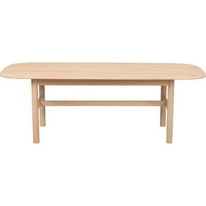 Konferenční stolek z dubového dřeva v přírodní barvě 135x62 cm Hammond - Rowico obraz