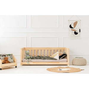 Dětská postel z borovicového dřeva v přírodní barvě 90x190 cm CPP – Adeko obraz