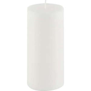 Bílá svíčka Ego Dekor Cylinder Pure, doba hoření 50 h obraz