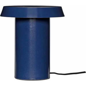 Modrá kovová stolní lampa Keen - Hübsch obraz