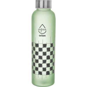 Zelená skleněná lahev 600 ml Šachovnice – Orion obraz