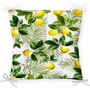 Podsedák s příměsí bavlny Minimalist Cushion Covers Lemon Tree, 40 x 40 cm obraz