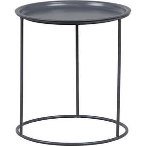 Světle šedý odkládací stolek WOOOD Ivar, ø 40 cm obraz