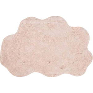 Růžová bavlněná koupelnová předložka Foutastic Cloud obraz