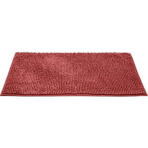 Červená textilní koupelnová předložka 50x80 cm Chenille – Allstar obraz
