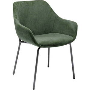 Set 2 zelených sametových židlí s područkami Kare Design Avignon obraz