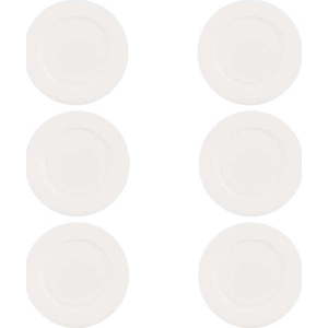 6 dílná sada bílých porcelánových talířů Villa Altachiara Ala obraz