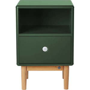 Tmavě zelený noční stolek Color Box – Tom Tailor obraz