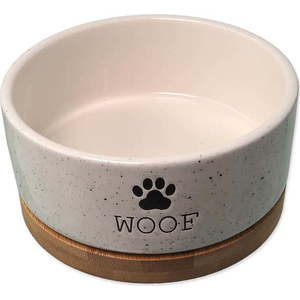 Keramická miska pro psa ø 13 cm Dog Fantasy WOOF – Plaček Pet Products obraz
