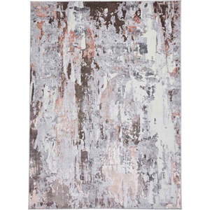 Šedo-růžový koberec Think Rugs Apollo, 160 x 220 cm obraz
