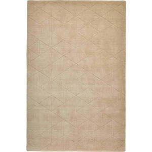 Béžový vlněný koberec Think Rugs Kasbah, 120 x 170 cm obraz