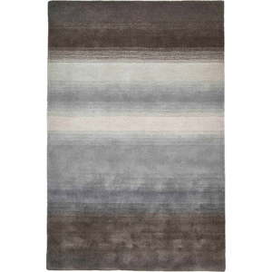 Šedý vlněný koberec 230x150 cm Elements - Think Rugs obraz