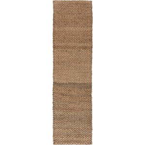 Jutový koberec běhoun v přírodní barvě 60x230 cm Sol – Flair Rugs obraz