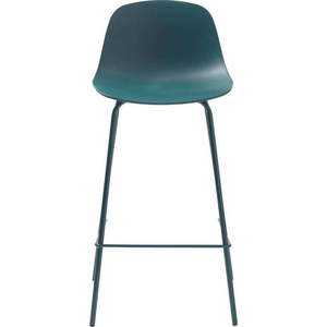 Plastová barová židle v petrolejové barvě 92, 5 cm Whitby – Unique Furniture obraz