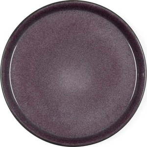 Černo-fialový talíř z kameniny ø 27 cm Mensa - Bitz obraz