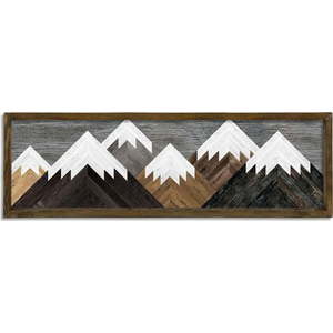 Nástěnný obraz Mountains, 120 x 35 cm obraz
