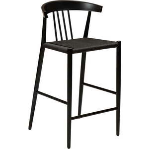 Černá barová židle DAN-FORM Denmark Sava, výška 91, 5 cm obraz