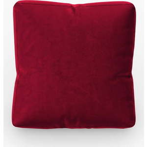 Červený sametový polštář k modulární pohovce Rome Velvet - Cosmopolitan Design obraz
