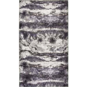 Šedý pratelný koberec běhoun 200x80 cm - Vitaus obraz