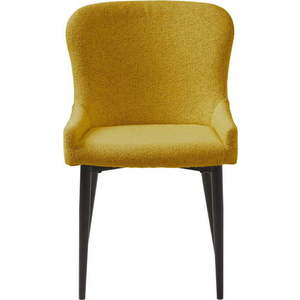 Žlutá jídelní židle Ontario – Unique Furniture obraz
