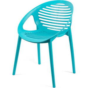 Tyrkysová plastová zahradní židle Joanna – Bonami Selection obraz