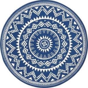 Modrý koberec Hanse Home Celebration Valencia, ⌀ 140 cm obraz