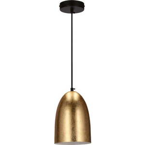 Závěsné svítidlo ve zlaté barvě s kovovým stínidlem ø 14 cm Icaro – Candellux Lighting obraz