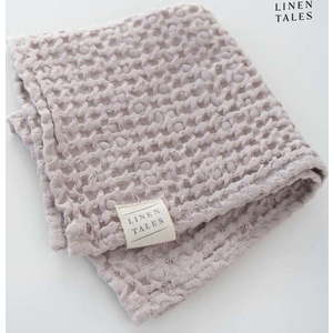 Světle růžový ručník 50x70 cm Honeycomb – Linen Tales obraz