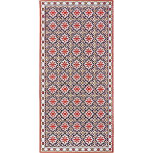 Červený koberec běhoun 75x150 cm Cappuccino Retro – Hanse Home obraz