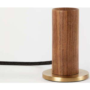 Hnědá stolní lampa (výška 12, 5 cm) Knuckle – tala obraz