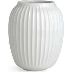 Bílá kameninová váza Kähler Design Hammershoi, ⌀ 16, 5 cm obraz