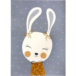 Šedý dětský koberec 220x160 cm Bunny Polly - Hanse Home obraz