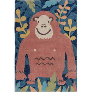 Dětský koberec Flair Rugs Jungle Monkey, 100 x 150 cm obraz