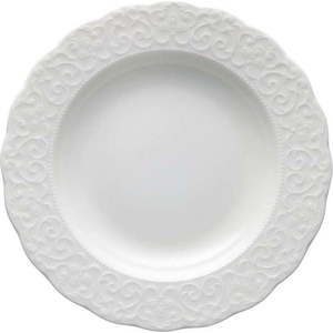 Bílý hluboký porcelánový talíř ø 22 cm Gran Gala – Brandani obraz