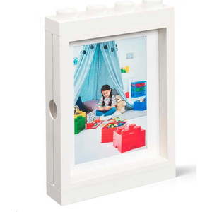 Bílý rámeček na fotku LEGO®, 19, 3 x 26, 8 cm obraz