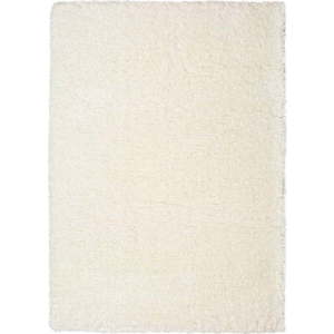 Bílý koberec Universal Floki Liso, 80 x 150 cm obraz