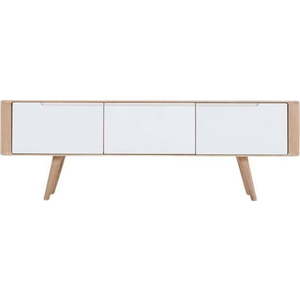 Televizní stolek z dubového dřeva Gazzda Ena, 135 x 55 x 45 cm obraz