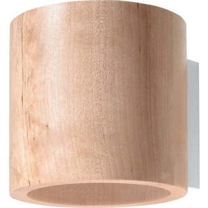 Dřevěné nástěnné svítidlo Nice Lamps Roda obraz
