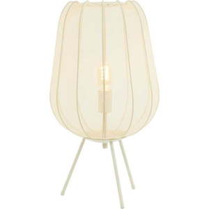 Krémová stolní lampa (výška 60 cm) Plumeria – Light & Living obraz