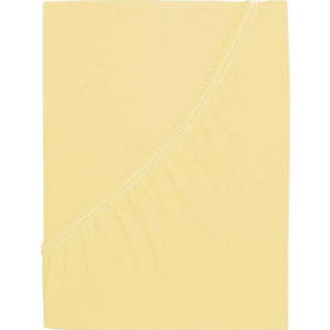 Žluté napínací prostěradlo 120x200 cm – B.E.S. obraz