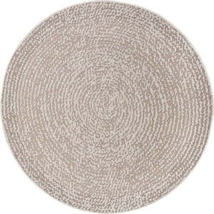 Krémový kulatý koberec ø 120 cm Desert – Hanse Home obraz