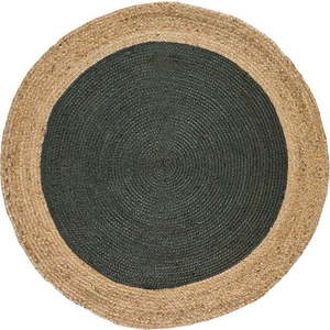 Šedo-přírodní barvě kulatý koberec ø 90 cm Mahon – Universal obraz