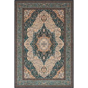 Zelený vlněný koberec 133x180 cm Charlotte – Agnella obraz