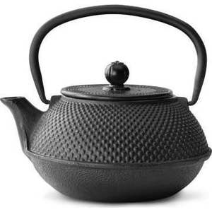 Černá litinová konvice se sítkem na sypaný čaj Bredemeijer Jang, 800 ml obraz